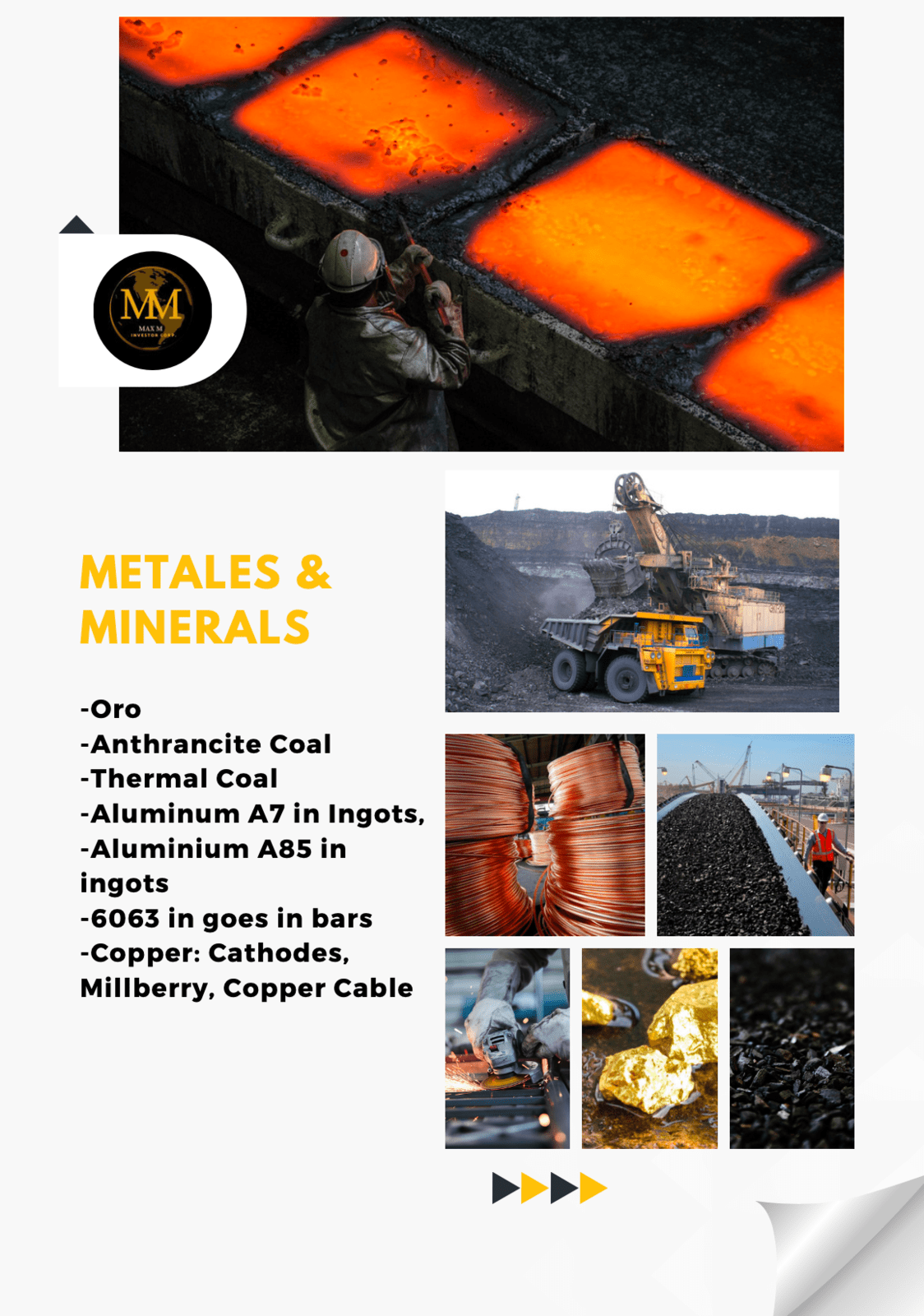 Minerales and Metal